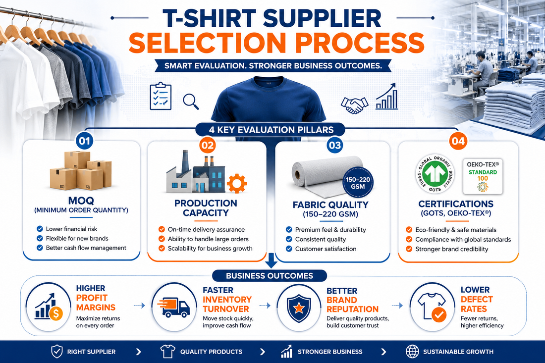 Retail Fashion Buying Guide: T-Shirt Supplier Selection