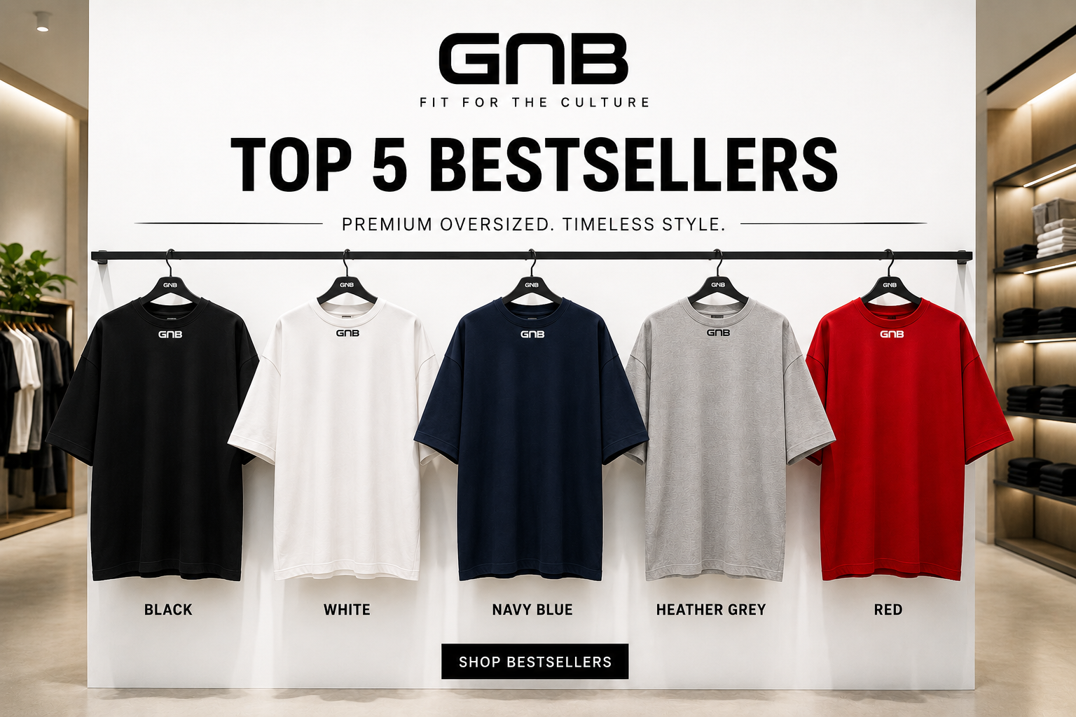 What are the best t-shirt colors that sell fast in retail stores?