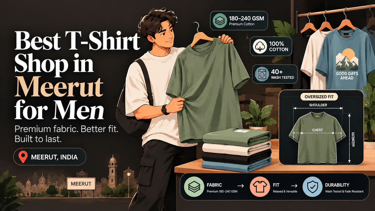 t-shirt shop in Meerut