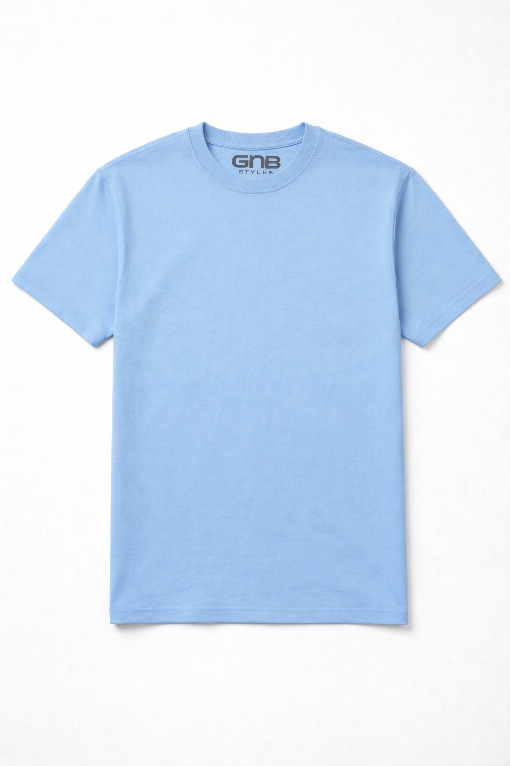 Men’s Urban Elite Vibe Oversized Heavy Cotton T-Shirt – Sky Blue