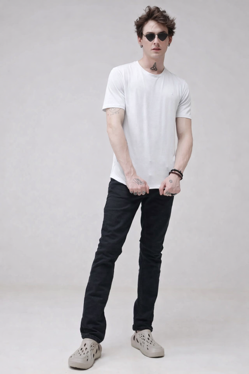 Men’s T-Shirt – Street Core Oversized (White)