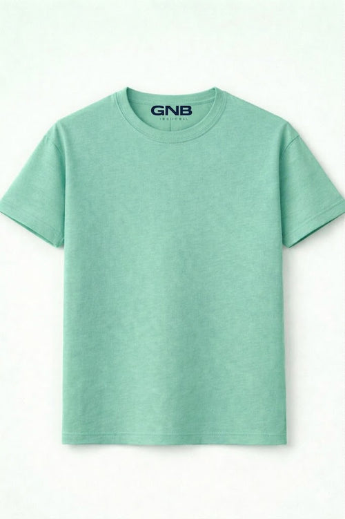 Men’s T-Shirt – Classic Heavy Cotton Oversized (Light Green)