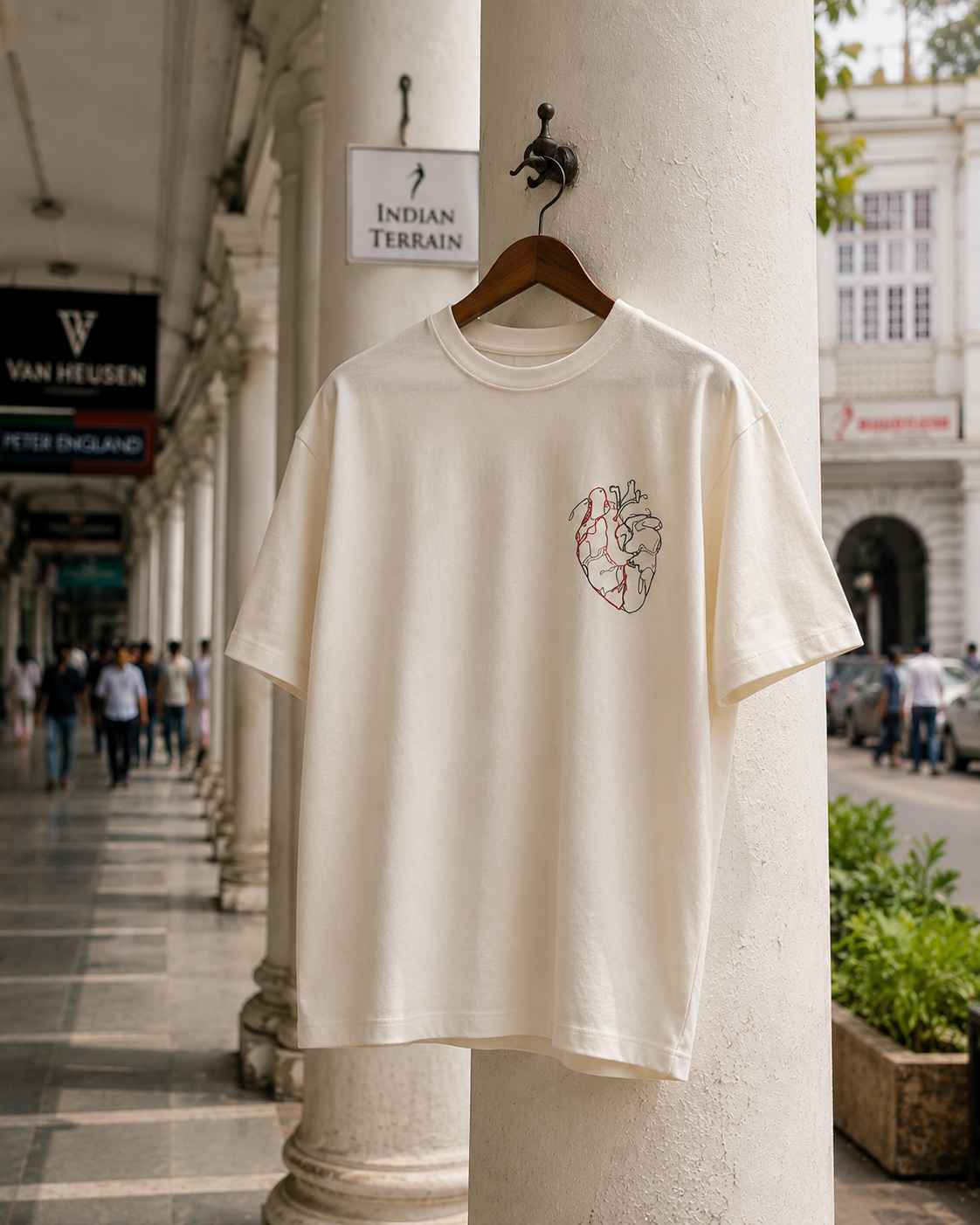 Premium 240 GSM Oversized T-Shirt – 100% Cotton | Relaxed Streetwear Fit
