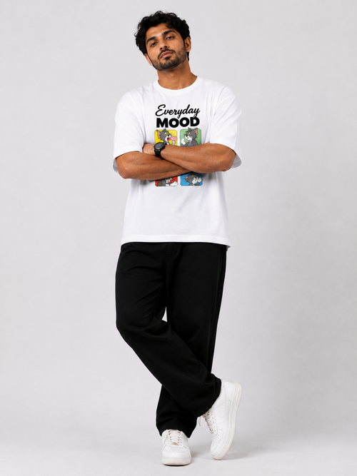 Everyday Mood Oversized T-Shirt – Premium 240 GSM Cotton