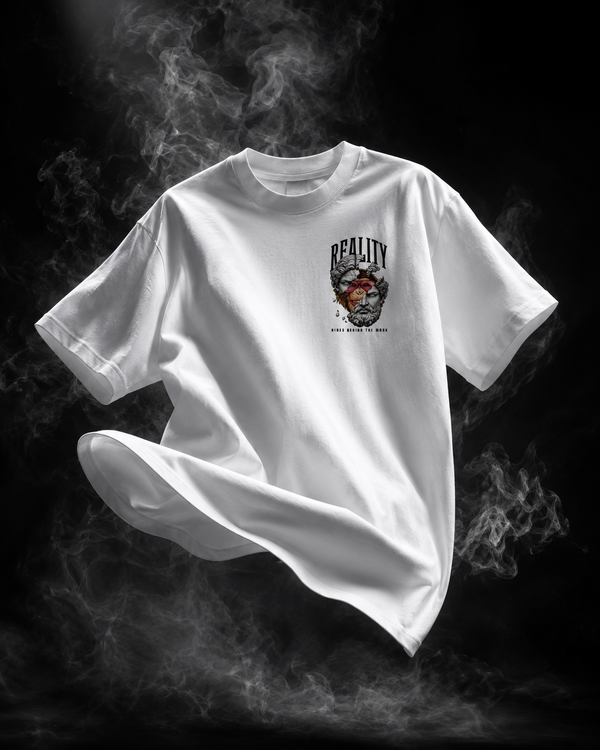 Reality Oversized Heavyweight T-Shirt – offWhite