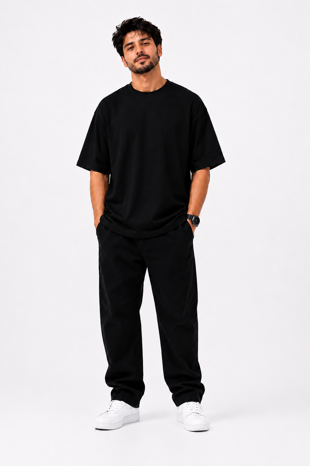 Relaxed Fit Oversized Cotton T-Shirt
