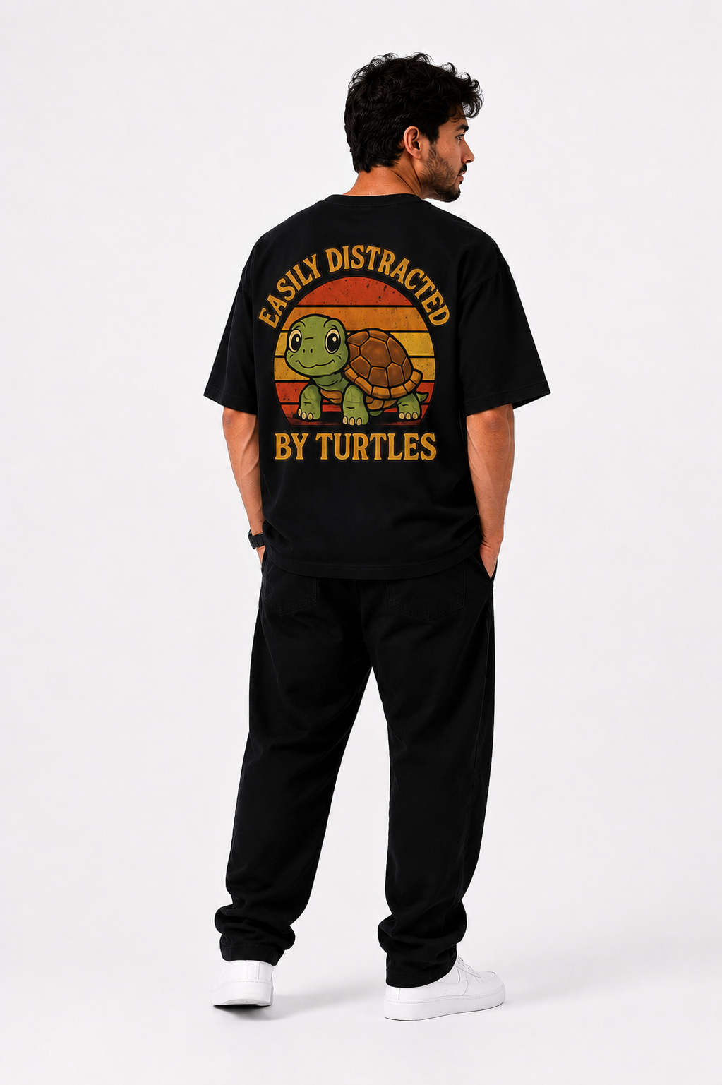 Relaxed Fit Oversized Cotton T-Shirt
