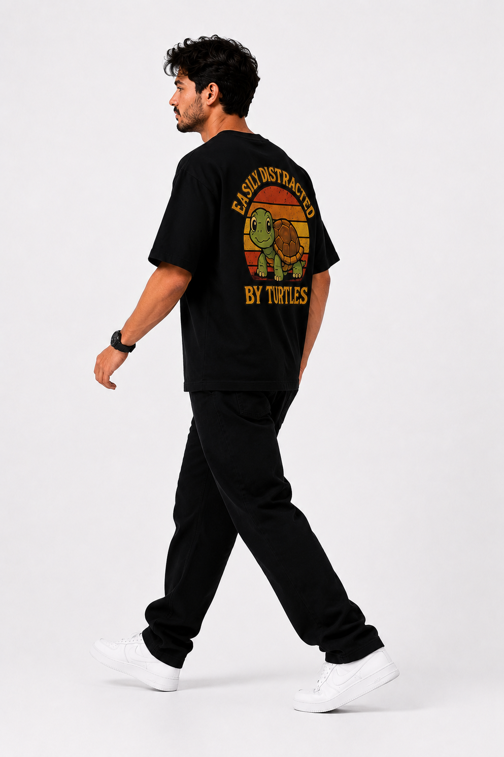 Relaxed Fit Oversized Cotton T-Shirt
