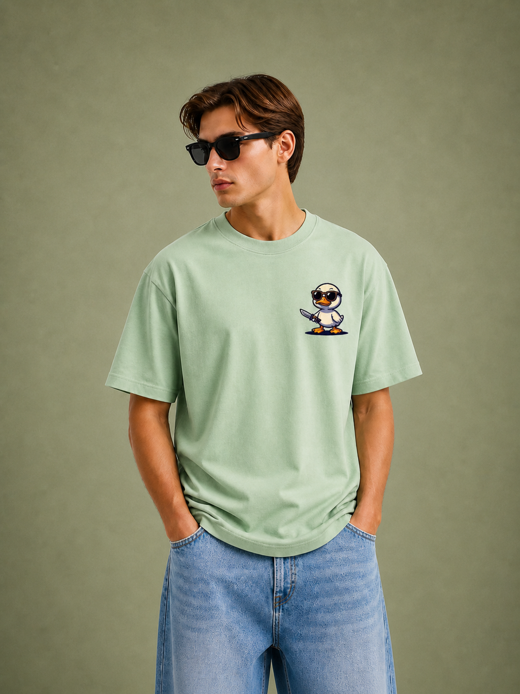 GnB's "Thug Duck" Releaxed/ loose Fit (Oversized) Tees
