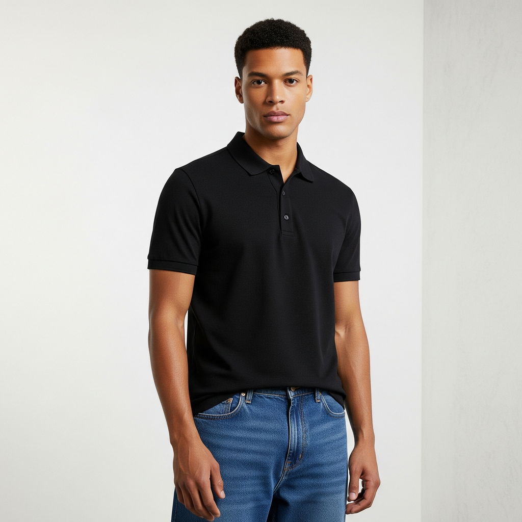 Polo T-shirts - Black