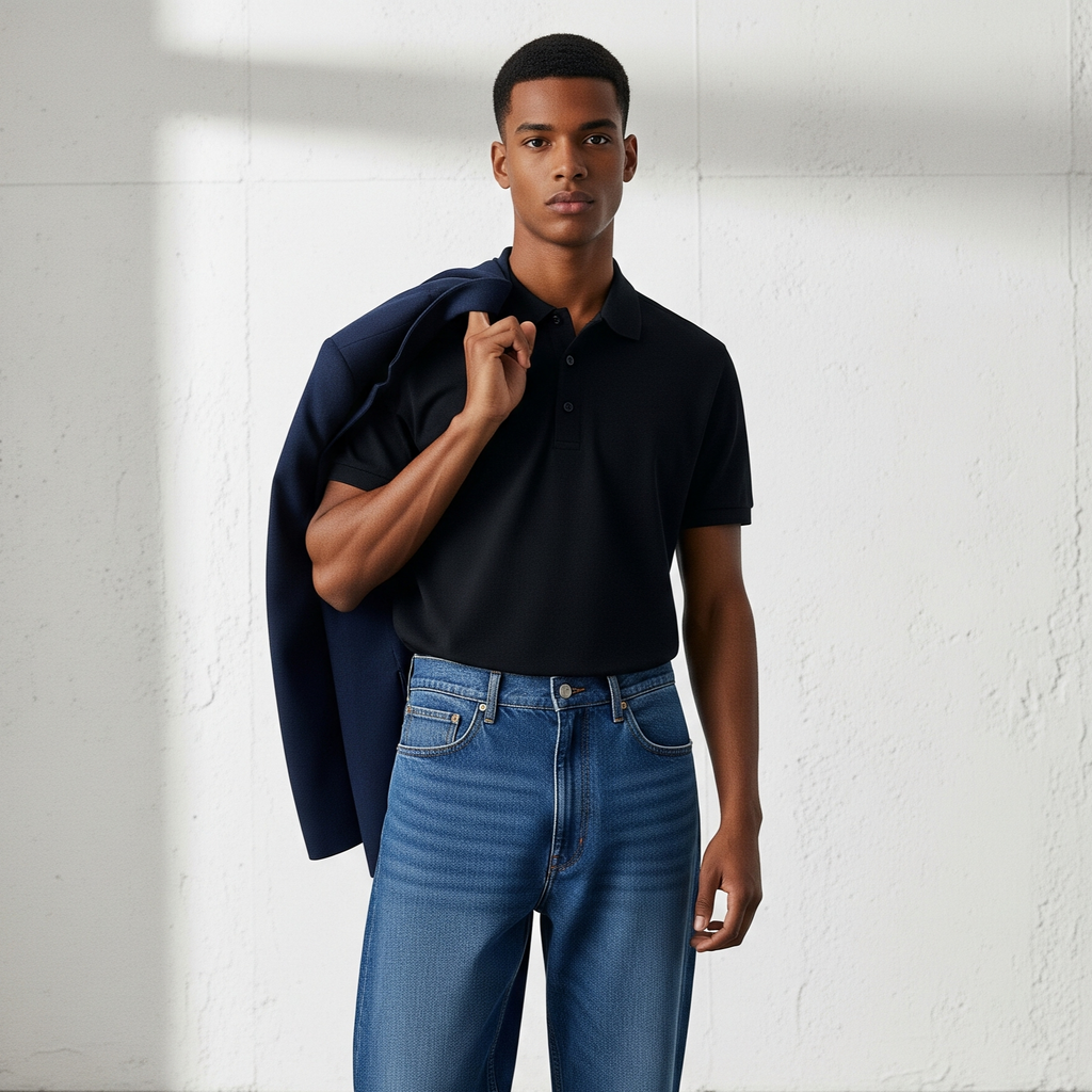 Polo T-shirts - Black S