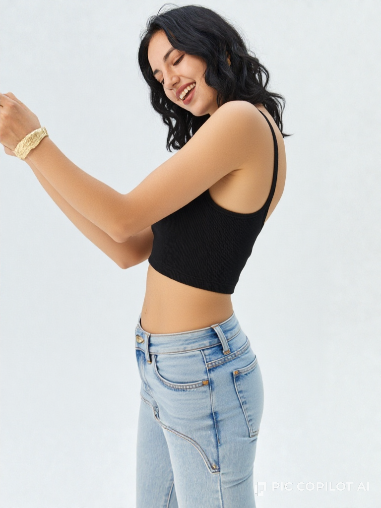 Women Tank Top - Black