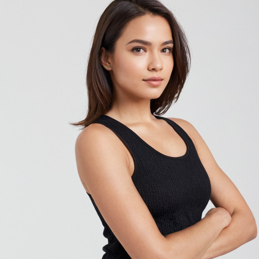 Women Tank Top - Black