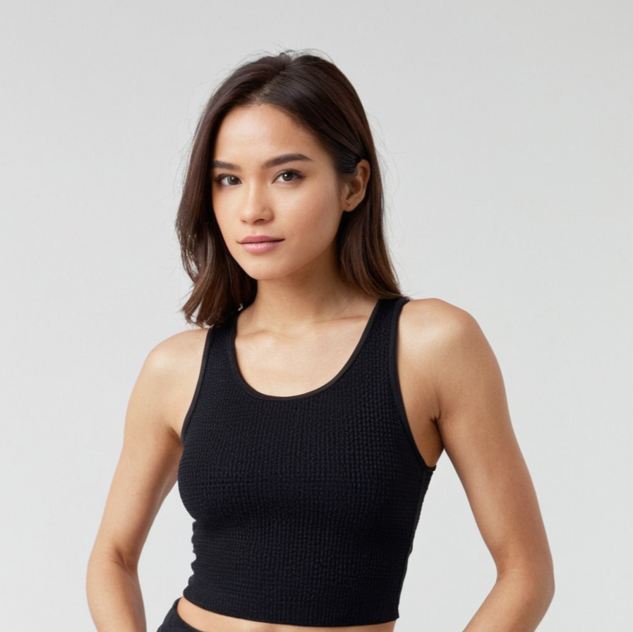 Women Tank Top - Black