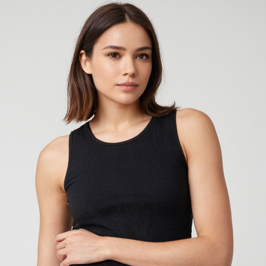 Women Tank Top - Black